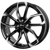 Janta aliaj RC-DESIGN RC34 6.0x16 4x100 ET45 SGVP - Schwarz Front-Poliert