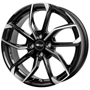 Janta aliaj RC-DESIGN RC34 6.0x16 4x100 ET50 SGVP - Schwarz Front-Poliert