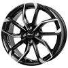 Janta aliaj RC-DESIGN RC34 6.5x16 4x100 ET45 SGVP - Schwarz Front-Poliert
