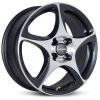 Janta aliaj Ronal R53 7.0x16 4x98 ET38 MBF - Mattschwarz-Frontkopiert