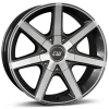 Janta aliaj Borbet CWE 7.0x16 5x108 ET35 MAGP - Mistral anthracite glossy polished