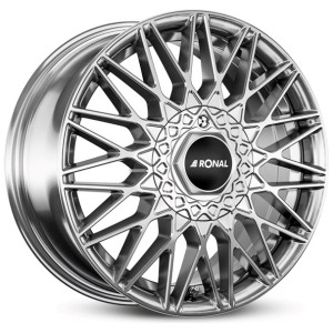 Janta aliaj Ronal LSX 7.0x16 5x108 ET45 S - Silber-Frontkopiert
