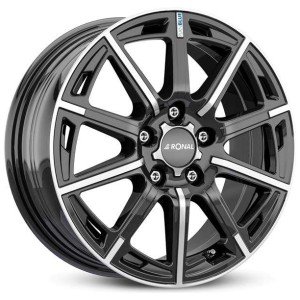 Janta aliaj Ronal R60 6.5x16 5x108 ET50 JBF - Jetblack-Frontkopiert