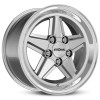 Janta aliaj Ronal R9 7.0x16 5x112 ET23 S - Silber-Hornkopiert