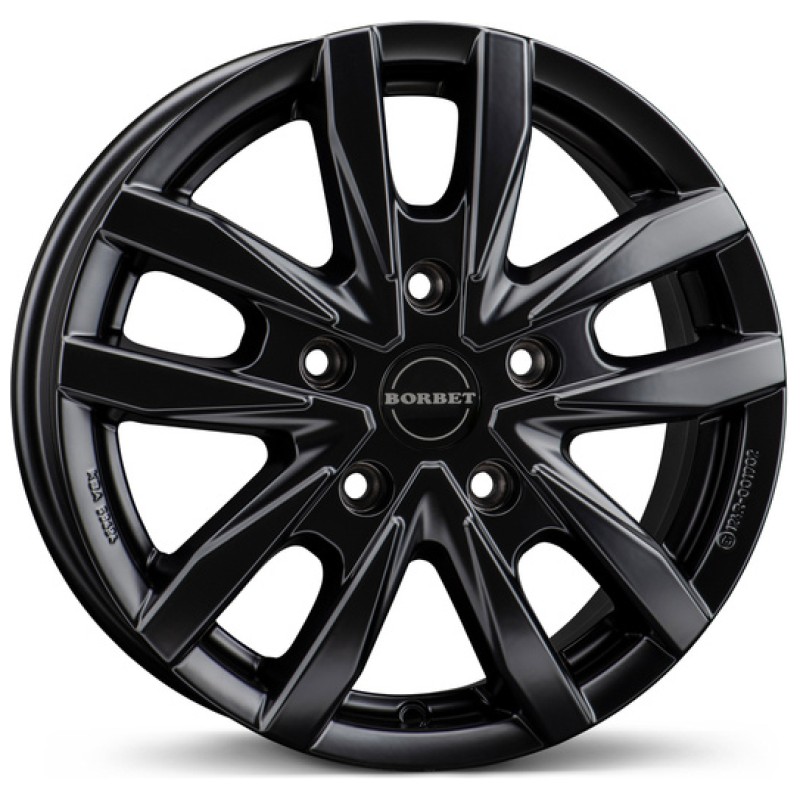 Janta aliaj Borbet CW5 6.0x16 5x118 ET68 BM - Black matt