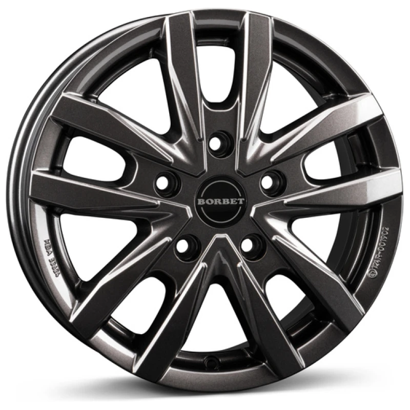 Janta aliaj Borbet CW5 6.0x16 5x130 ET68 MAG - mistral anthracite glossy