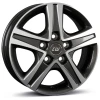 Janta aliaj Borbet CWD 6.0x16 5x130 ET68 MAGP - Mistral anthracite glossy polished