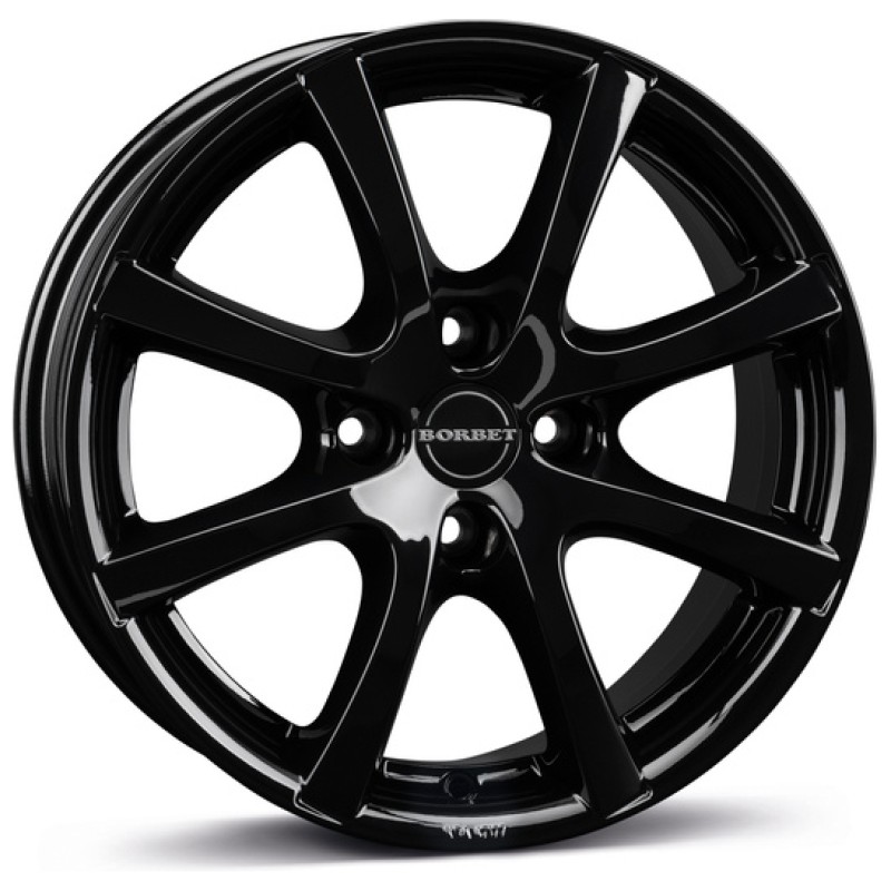 Janta aliaj Borbet LV4 7.0x17 4x100 ET38 BG - Black Glossy
