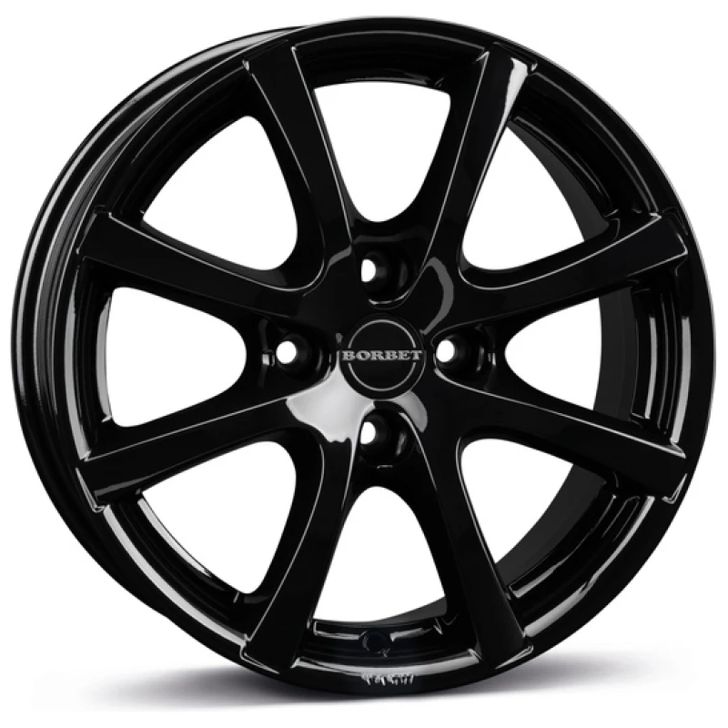 Janta aliaj Borbet LV4 7.0x17 4x100 ET38 BG - Black Glossy