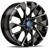 Janta aliaj Carbonado Rise 7.0x17 4x100 ET37 BFP - Black Front Polish