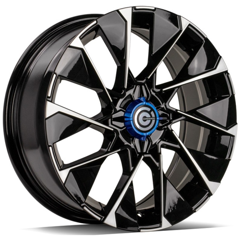 Janta aliaj Carbonado Rise 7.0x17 4x100 ET37 BFP - Black Front Polish