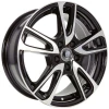 Janta aliaj Diewe Wheels Astral 7.0x17 4x100 ET45 BD - Black diamond