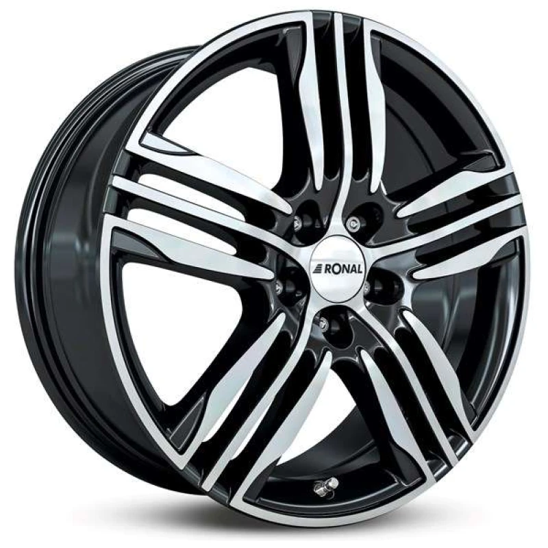 Janta aliaj Ronal R57 7.0x17 4x98 ET35 BF - Schwarz-Frontkopiert