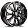 Janta aliaj Carbonado Gasworks 7.0x17 5x100 ET40 BGLP - Black Glossy Lip Polished