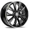 Janta aliaj Carbonado Gasworks 7.0x17 5x100 ET40 BGLP - Black Glossy Lip Polished