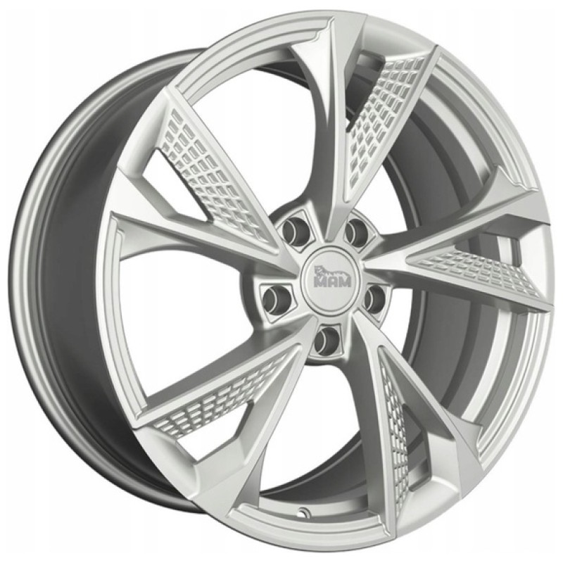 Janta aliaj MAM Leichtmetallräder RS6 7.5x17 5x100 ET35 SL -  Silver Painted