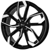 Janta aliaj RC-DESIGN RC34 7.5x17 5x100 ET51 SGVP - Schwarz Glanz Voll-Poliert