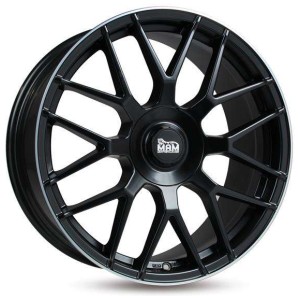 Janta aliaj MAM Leichtmetallräder GT1 7.5x17 5x108 ET45 MBLP - Matt Black Lip Polish