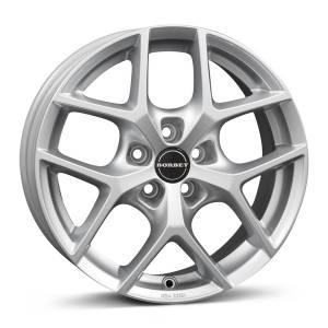 Janta aliaj Borbet Y 7.5x17 5x108 ET45 CS - Crystal silver