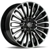 Janta aliaj Carbonado Ohio 7.0x17 5x108 ET50 BFP - Black Front Polished