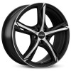 Janta aliaj Ronal R62 7.5x17 5x110 ET33 JBF - Jetblack-Matt-Frontkopiert