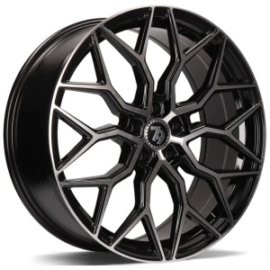 Janta aliaj seventy9 SV-K 7.0x17 5x112 ET40 BFP - Black Front Polished