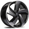 Janta aliaj Carbonado Arrow 7.5x17 5x112 ET42 BFP - Black Front Polished