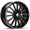 Janta aliaj Carbonado Bullock 7.0x17 5x112 ET40 BGLP - Black Glossy Lip Polished