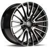 Janta aliaj Carbonado Inex 8.0x17 5x112 ET35 BFP - Black Front Polished