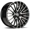 Janta aliaj Carbonado Inex 8.0x17 5x112 ET35 BFP - Black Front Polished