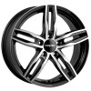 Janta aliaj Carmani 14 Paul 7.5x17 5x112 ET52 BP - black polish