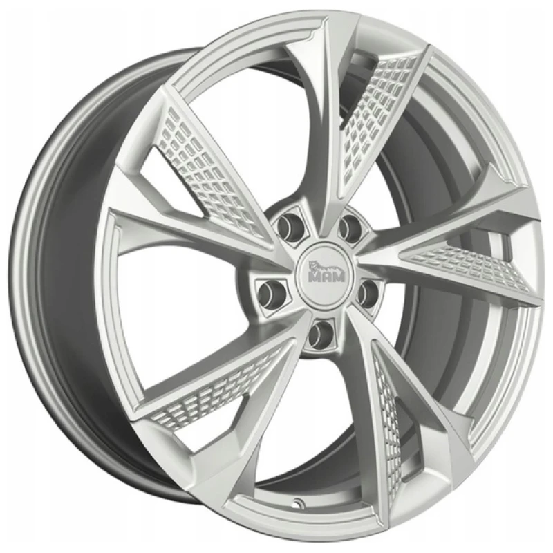 Janta aliaj MAM Leichtmetallräder RS6 7.5x17 5x112 ET30 SL -  Silver Painted
