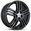 Janta aliaj Ronal R57 7.5x17 5x112 ET48 MBF - Mattschwarz-Frontkopiert