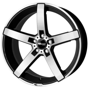 Janta aliaj Brock B35 7.5x17 5x115 ET38 SMVP - Schwarz Matt Voll-Poliert (SMVP)