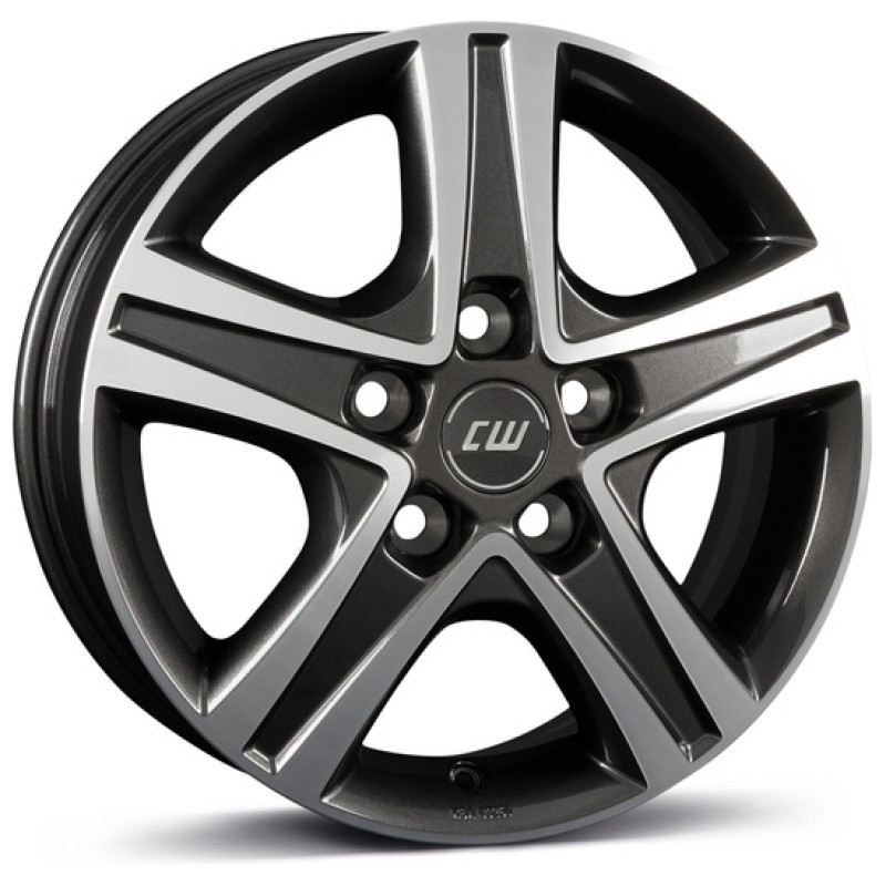 Janta aliaj Borbet CWD 7.0x17 5x120 ET55 MAGP - Mistral anthracite glossy polished