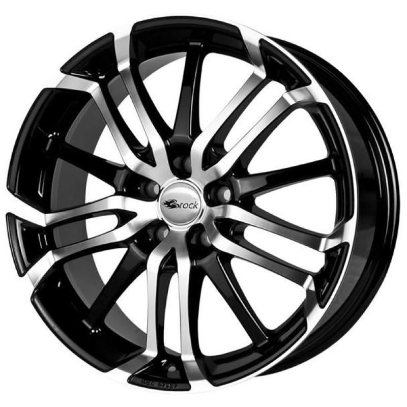 Janta aliaj Brock B26 7.5x17 5x120 ET35 SGVP - Schwarz Glanz Voll-Poliert (SGVP)