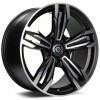 Janta aliaj Carbonado Dynamite 8.0x17 5x120 ET30 MBFP - Matt Black Front Polished