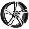 Janta aliaj Carmani 16 Anton 7.5x17 5x120 ET37 BP - black polish