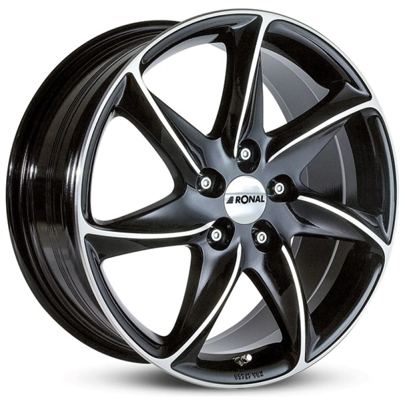 Janta aliaj Ronal R51 8.0x17 5x120 ET50 JB - Jetblack-Frontkopiert
