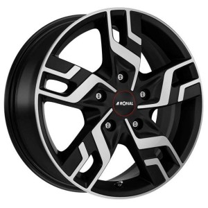 Janta aliaj Ronal R64 7.0x17 5x120 ET55 JBF - Jetblack-Matt-Frontkopiert