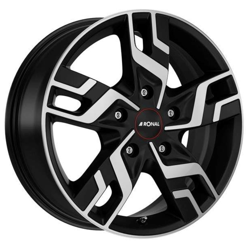 Janta aliaj Ronal R64 7.0x17 5x120 ET55 JBF - Jetblack-Matt-Frontkopiert