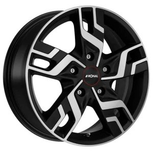 Janta aliaj Ronal R64 7.0x17 5x130 ET60 JBF - Jetblack-Matt-Frontkopiert