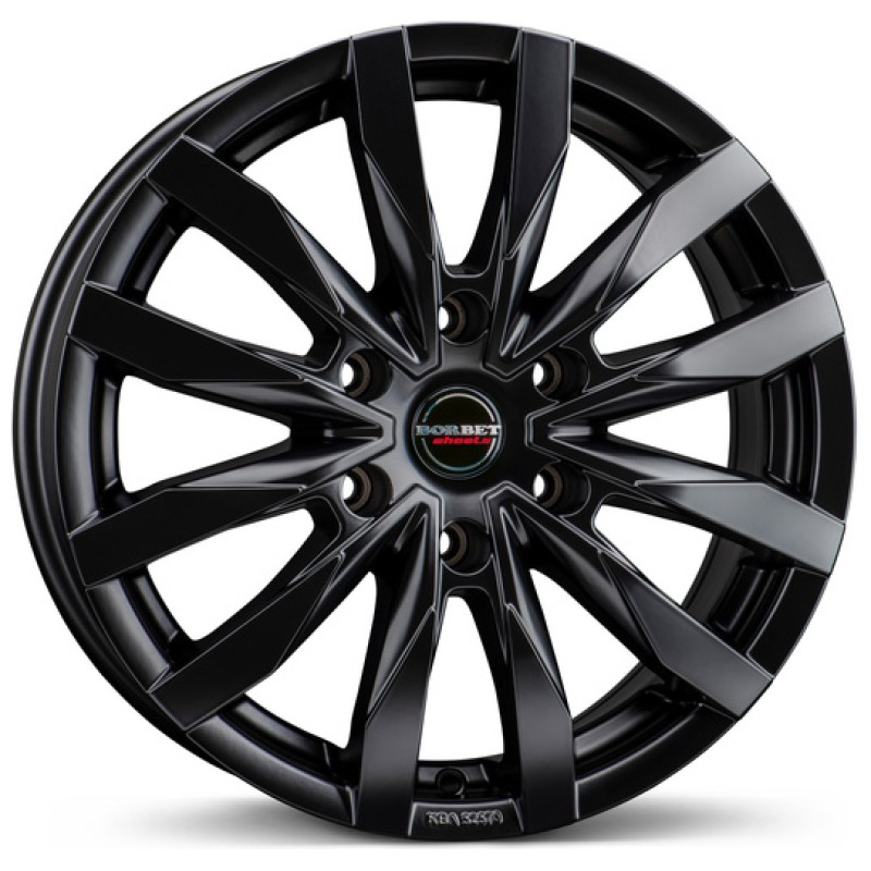 Janta aliaj Borbet CW6 6.5x17 6x130 ET62 BM - Black matt