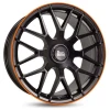 Janta aliaj MAM Leichtmetallräder GT1 8.0x18 5x100 ET45 MBLO - Matt black lip orange