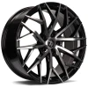 Janta aliaj seventy9 SV-C 8.0x18 5x100 ET40 BFP - Black Front Polished