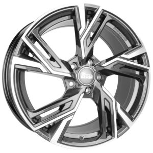 Janta aliaj MAM Leichtmetallräder RS5 8.0x18 5x100 ET38 PFP -  Palladium Front Polish
