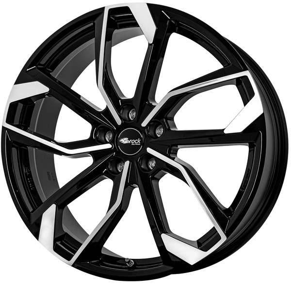 Janta aliaj RC-DESIGN RC34 7.0x18 5x100 ET39 SGVP - Schwarz Front-Poliert