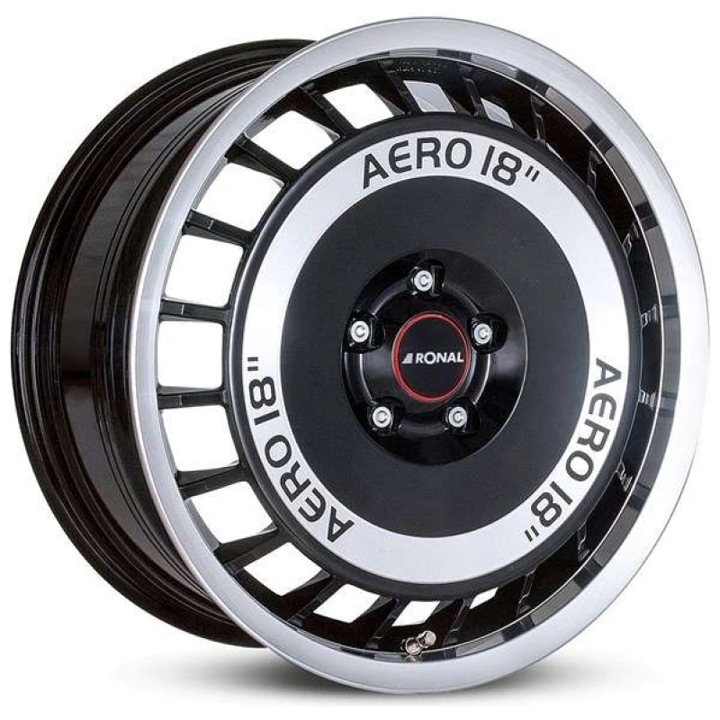 Janta aliaj Ronal R50 8.0x18 5x100 ET35 B - Schwarz-Frontkopiert