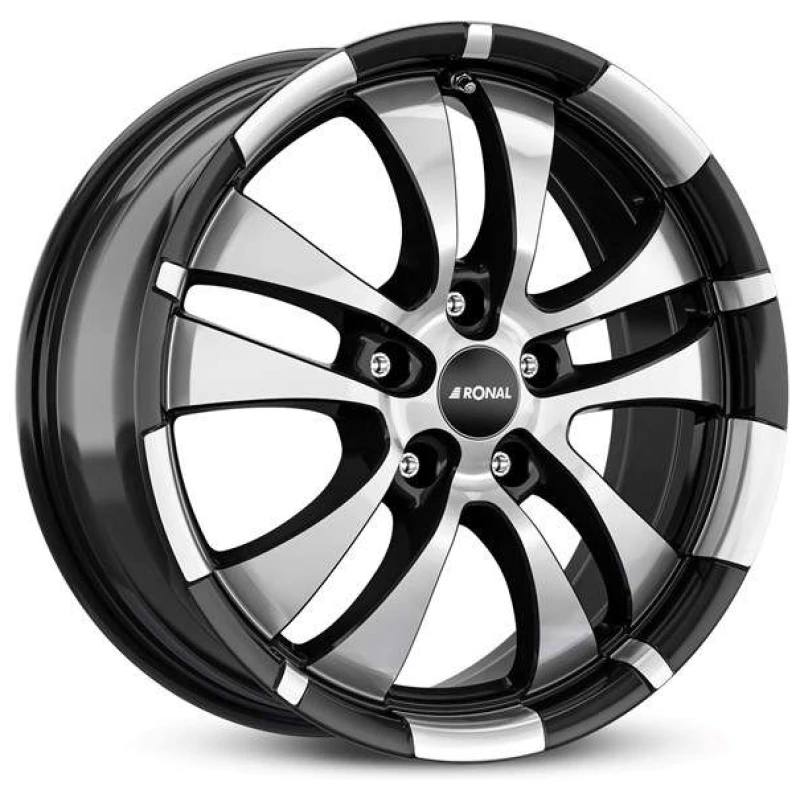 Janta aliaj Ronal R59 7.5x18 5x100 ET45 JBF - Jetblack-Frontkopiert