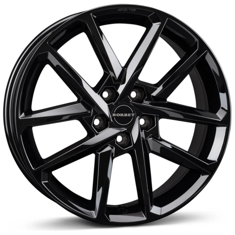 Janta aliaj Borbet N 7.5x18 5x108 ET46 BG - Black Glossy